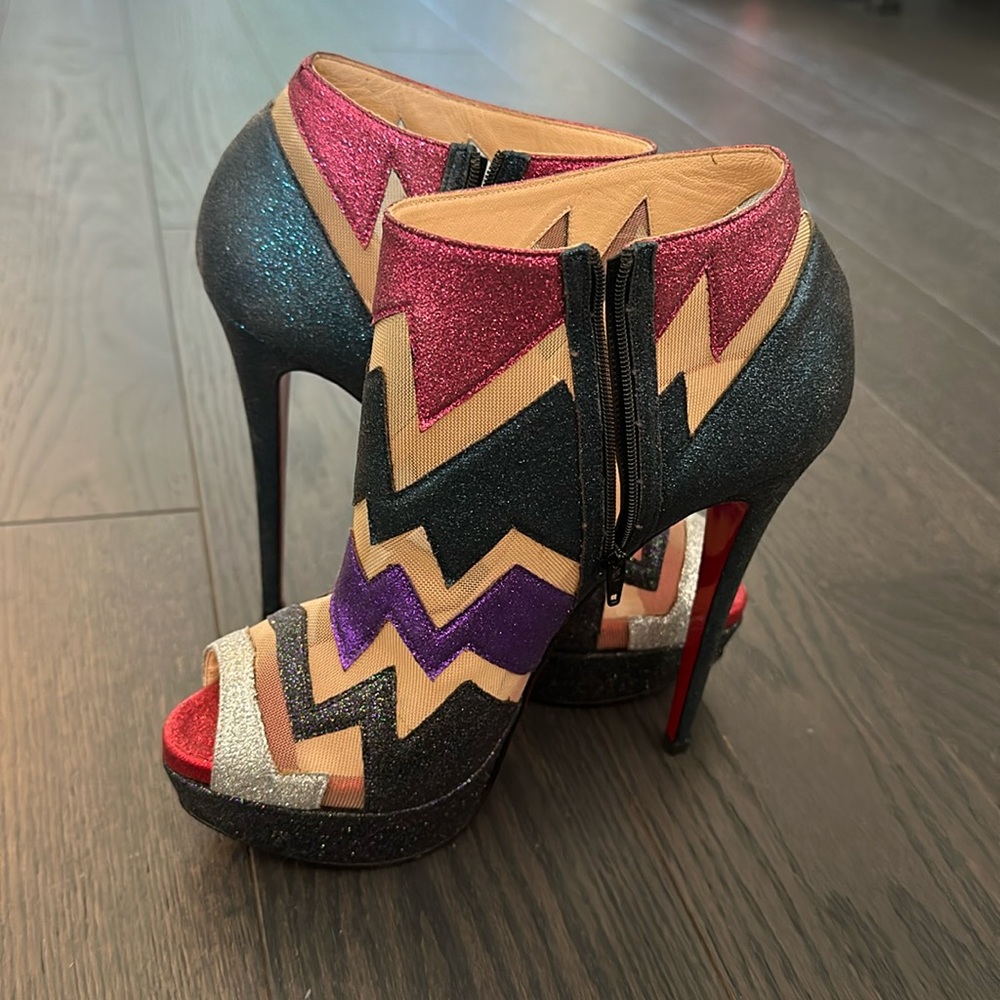 Louboutin Peep Toe Heels
